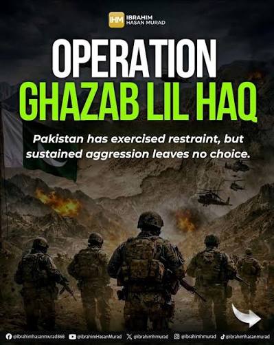 Pakistan Will Continue Cross-Border Operations Under Operation Ghazab-ul-Haq, Says Army Chief