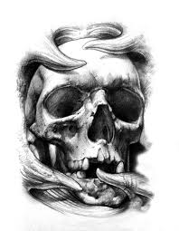Pin On Tattoo Flash Of Skulls