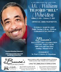 Obituary for Mr. William Tilford ("Bill") Whorton