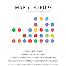 Map Of Europe According To State Borders And Position Infographic Europe Map Map Infographic