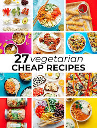 Lets indulge smartly with these healthy appetizer recipes along with more ideas at food.com! 27 Cheap Vegetarian Recipes You Ll Love Live Eat Learn