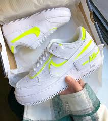 Nike Air Force 1 Shadow Lemon In 2020 Nike Schuhe Nike Air Schuhe Schuhe