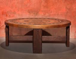 I picked up a 70's coffee table with parts of the top missing. Signed Vintage Mid Century Brutalist Ceramic Coffee Table 70s 159969