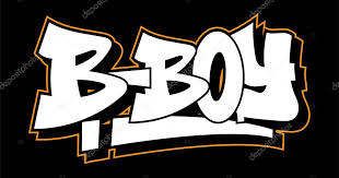 Graffiti Inscription B Boy Decorative Lettering Street Art Free Wild Style On The Wall City Urban Illegal Action By Using Aerosol Spray Paint Underground Hip Hop Type Old School Vector Illustration Premium Vector