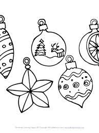 Free mandala coloring pages to print and color. Christmas Ornaments Coloring Page All Kids Network