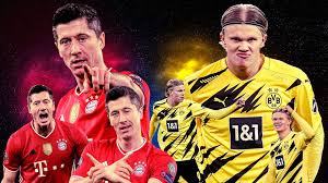 .haaland wallpapers 4k hd : Der Klassiker S Best Robert Lewandowski Vs Erling Haaland Espn Video