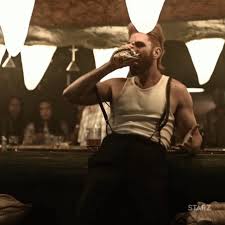 While most of the lives in american gods have intersected in one way or another over the show's two. American Gods Drinking Gif Americangods Drinking Leprechaun Discover Share Gifs