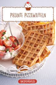 Selbstgemachte Pikante Pizzawaffeln Rezept Pizzawaffeln Waffeln Rezept Waffeln