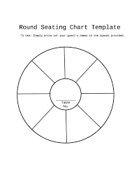 Blank Table Seating Diagram Wiring Diagram