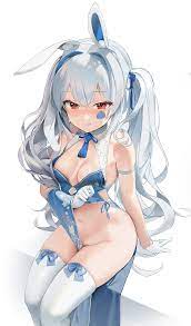 choyeon, lapin (wendle), original, absurdres, commission, highres,  second-party source, 1girl, animal ear fluff, animal ears, arm strap,  between legs, blue bow, blush, bow, bow legwear, breasts, china dress,  chinese clothes, cleavage, closed
