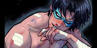 Nightwings Ultimate Fan Service Cover Combines a New Ride & Rippling Abs