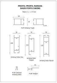 Kami juga melayani pembuatan pintu pagar lipat minimalis dengan berbagai model dan ukuran dengan menggunakan bahan yang berkualitas. Bahan Pintu Aluminium Dan Cara Perakitanya Aluminium Depok