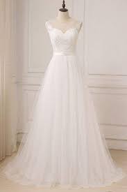 Bridelily Graceful Lace Tulle A Line Wedding Dress A Line Wedding Dress Jeweled Wedding Dress Wedding Dresses For Sale