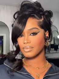 Lagos Widows Peak Hairline Ready To Go 360 Transparent Lace Front Human  Hair Wig