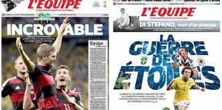 Une équipe de travail ressemble un peu à une troupe de théâtre 28 février 1946 premier numéro de l'equipe. Pourquoi L Equipe Aimerait Que La Coupe Du Monde De Football Dure Plus Longtemps Challenges