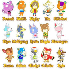 Biskit Animal Crossing New Horizons Gifts Animal Crossing Villager Hard Enamel Pins Etsy Animal Crossing Villagers Animal Crossing Hard Enamel Pin