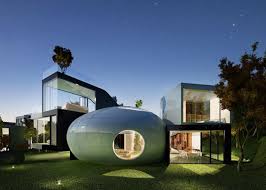 Seoul Based Architectural Practice Planning Korea Completed Their Design For The Cocoon House A Futuristic Architecture Amazing Architecture Futuristic Home