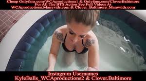 Hot Tubbing With My Friends Hot Clover Baltimore - FAPCAT