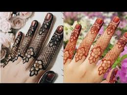 Reverse Net Fingers Eid And Rakhi Special Mehndi Design Simple Easy Fingers Meh Simple Mehndi Designs Fingers Finger Mehendi Designs Back Hand Mehndi Designs