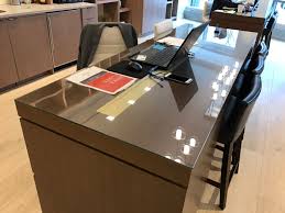 Wacky, art glass table top feature illuminated brain. Would You Like To Cover For Your Office Table To Protect The Wooden Base Laminatedglassnyc Com