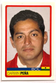 2007 COPA AMERICA VENEZUELA Panini Sticker #051 DARWIN PEÑA BOLIVIA