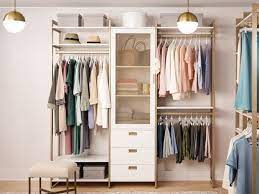 Diy closet organization with shelving and drawers. Martha Stewart Everyday Closet Systems California Closets