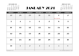 Free January 2021 Calendar Canada Printable In 2020 Calendar Uk 2021 Calendar Calendar Australia