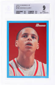 Bowman Stephen Curry Basketball 2009-10 Season Sports Trading Cards &  Accessories for sale