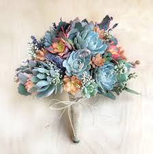 Cascading Live Succulent Wedding Bouquet Customize With Added Etsy Succulent Bouquet Wedding Succulent Wedding Flower Bouquet Wedding