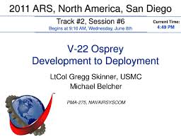 V 22 Osprey Development To Deployment Ppt Download