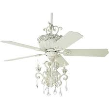 Read our chandelier ceiling fan reviews to find the best chandelier fan today. 52 Casa Vieja Shabby Chic Ceiling Fan With Light Led Crystal Chandelier Rubbed White Living Room Kitchen Bedroom Family Dining Target