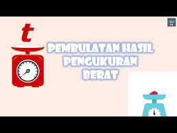 Pak marno panen sebanyak 40 ton padi basah. Matematika Pembulatan Hasil Pengukuran Berat Kelas 4 Sd Youtube