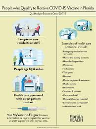 Minors 16 and 17 years of age may receive the pfizer vaccine but must be accompanied by a parent or guardian to the vaccination site. Florida Dept Health On Twitter At The Direction Of Govrondesantis Florida Continues To Prioritize Covid 19 Vaccinations For Those Who Need It Most Wondering If You Re Eligible Find The Latest Below Https T Co Ume1txt6pb
