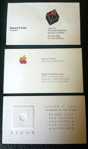 View or edit your billing address, set account preferences, and check account limits. Steve Jobs Business Cards Up For School Auction One Each For Next Pre 1985 Apple Pixar 9to5mac