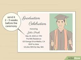 This year, make their moment shine brighter than ever with custom grad announcements. 3 Simple Ways To Address Graduation Announcements Wikihow