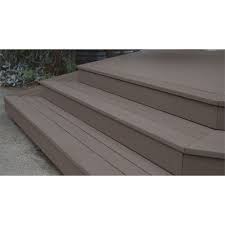 Ekodeck Plus 137 X 23mm X 5 4m Dark Brown Grooved Composite Decking Composite Decking Composite Wood Deck Deck