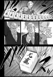 A Mahjong battle manga with Donald J. Trump as the main antagonist... I  have now seen everything. [Mudazumo Naki Kaikaku - Princess of Jipang] : r/ manga