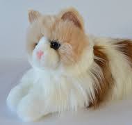 Amazon.com: Long Haired Ragdoll Cat - Stuffed Animal Therapy for People  with Memory Loss from Aging and Caregivers : Toys & Games