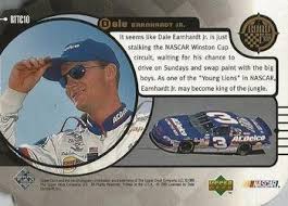Nascar 1999 press pass stealth promo card 1 of 1 tony stewart free shipping!! Dale Earnhardt Jr Gallery Trading Card Database