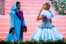 By rebecca lawrence for mailonline. Zendaya Dressed As Cinderella At The 2019 Met Gala In Light Up Dress