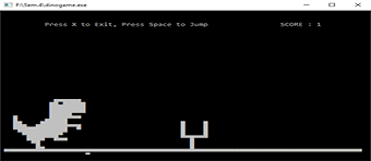 See license for more detail. Dino Game In C Programming With Source Code Source Code Projects