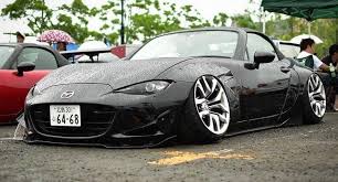 What kind of car is the mazda miata? Extrem Tief Breit Pandem Mazda Mx 5 Auf 370z Alus