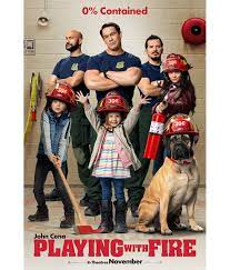 New Original Movie Poster For John Cena S Playing With Fire Movie Fire Movie Free Movies Online Full Movies Online Free
