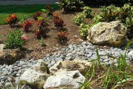 We offer landscaping material delivery. Florida Fieldstone Sanford Fl Rockscape Florida Fieldstone Landscape Boulders