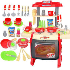 Pretend toys for kitchen sets come in different models like birthday sets, fast food kitchen sets, ice cream parlor sets, pastry sets, and lots more. Kids Kitchen Pretend Play Toys Kitchen Cooking Simulation Model Colourful Play Educational Toy For Baby Girl Boy Kitchen Toys Aliexpress