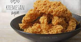 Resep Kremesan Ayam Oleh Opibun Resep Resep Makanan Memasak