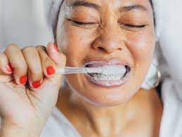 While brushing, make sure you follow along with the shape of each tooth and the curve of your gums. How To Brush Your Teeth With A Standard Or Electric Toothbrush