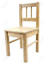 This diy wooden chair requires mainly basic woodworking tools, although you'll need a table sawand a belt sanderfor best results. Simple Wooden Chair Isolated On White Background Stock Photo Picture And Royalty Free Image Image 16441323