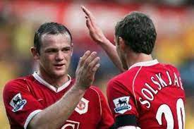 That sounds funny to say. What Ole Gunnar Solskjaer Told A Young Wayne Rooney On The Manchester United Bench Manchester Evening News