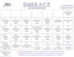 Maybe you would like to learn more about one of these? June 2019 Yoga Calendar Yoga With Adriene